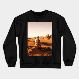 The Martian notebook Crewneck Sweatshirt